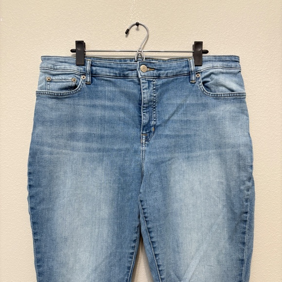 Lauren Ralph Lauren High-Rise Skinny Ankle Jean - 16W - Picture 4 of 9